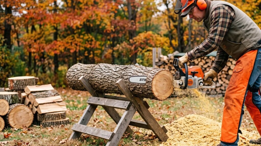 what size chainsaw do i need to cut trees